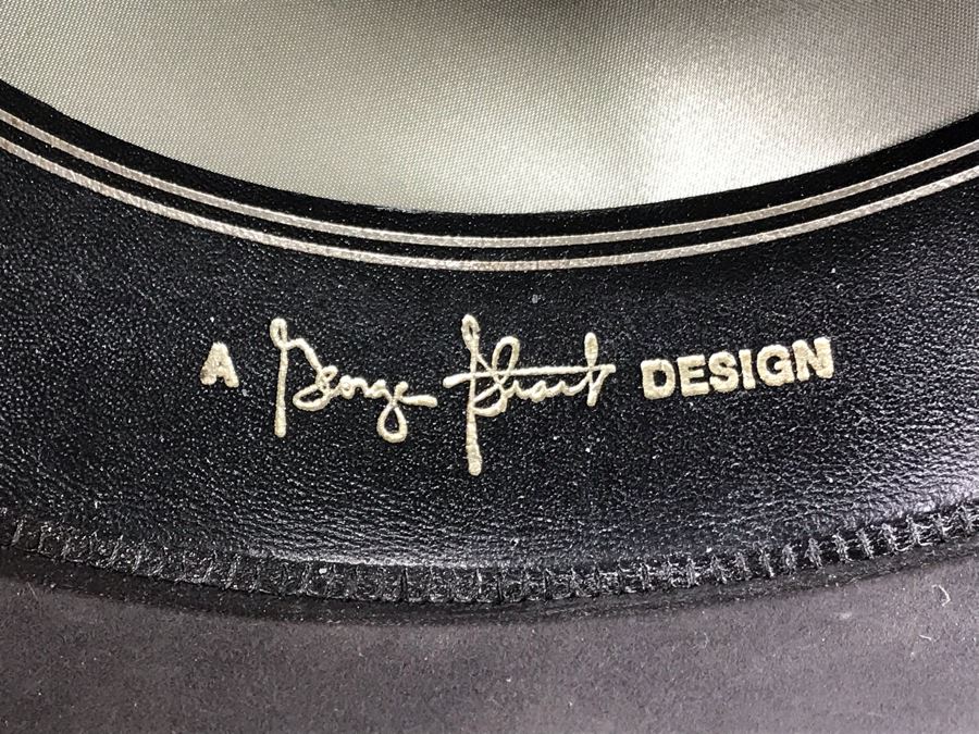 Men's Resistol 4X Beaver Hat George Strait Design Size 7 3/8 With Box (JUST ADDED) [Photo 10]