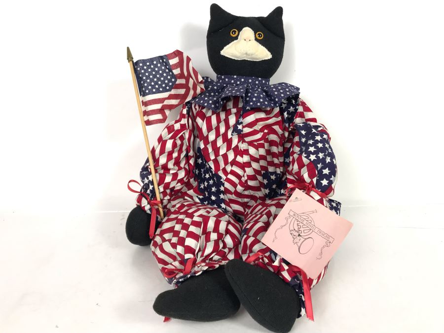 Bonnie Sewell Designs 4th Of July Cat Decoration (JUST ADDED)