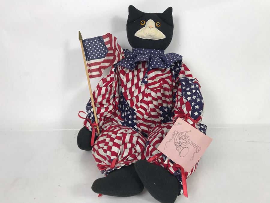 Bonnie Sewell Designs 4th Of July Cat Decoration (JUST ADDED) [Photo 2]