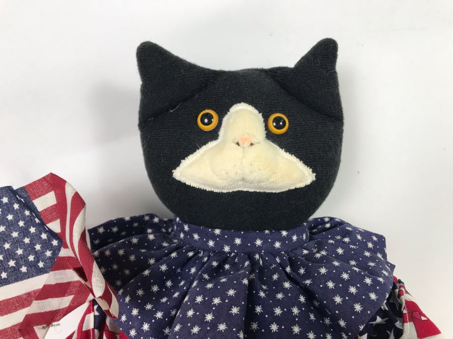 Bonnie Sewell Designs 4th Of July Cat Decoration (JUST ADDED) [Photo 4]