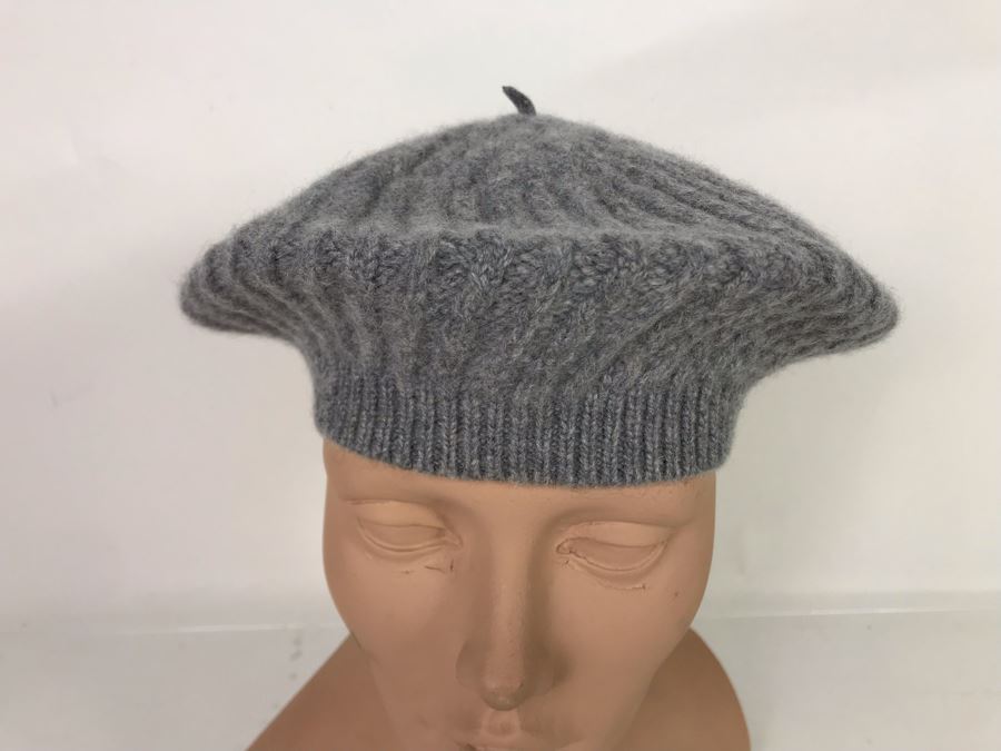 Pair Of Cashmere Halogen One Size Fits All Hats (JUST ADDED) [Photo 3]