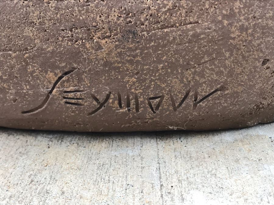 John Seymour Signed Large Pottery Stoneware Mid-Century Modernist Polar Bear Sculpture 16W X 20D X 13H (JUST ADDED) [Photo 9]