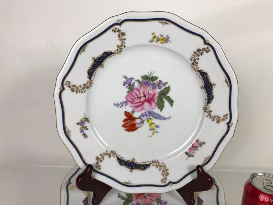 Set Of (10) Mikasa Fine China Plates Lorraine From Japan 10 3/8'R (JUST ADDED) [Photo 2]