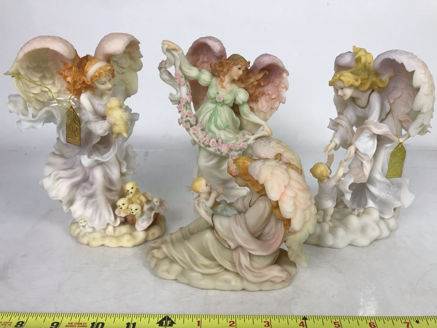 Set Of (4) Seraphim Classics Angels Figurines (JUST ADDED) [Photo 1]