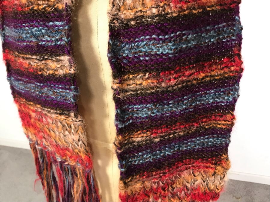 Handmade Wool Scarf (JUST ADDED) [Photo 4]