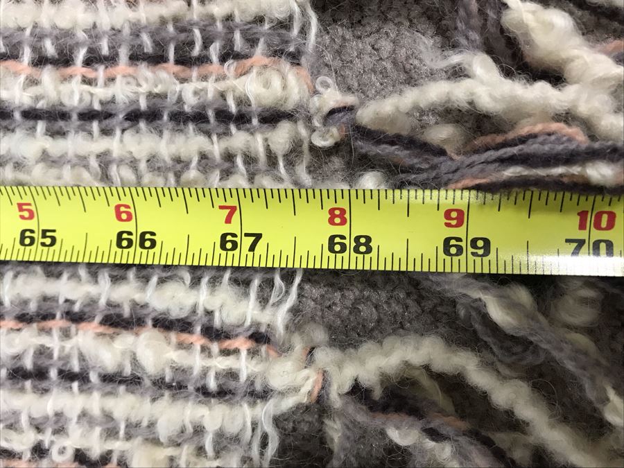 The Three Weavers Houston, Texas Handwoven Mohair & Wool Throw Blanket ...