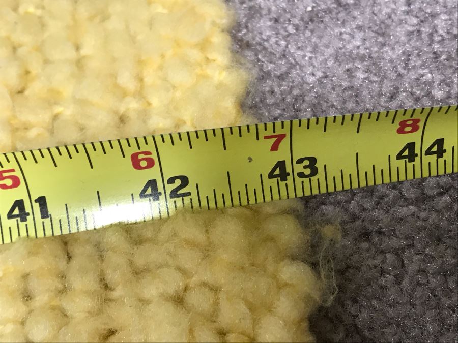 Kennebunk Weavers Yellow Throw Blanket Made In USA 57 X 43 (JUST ADDED) [Photo 7]