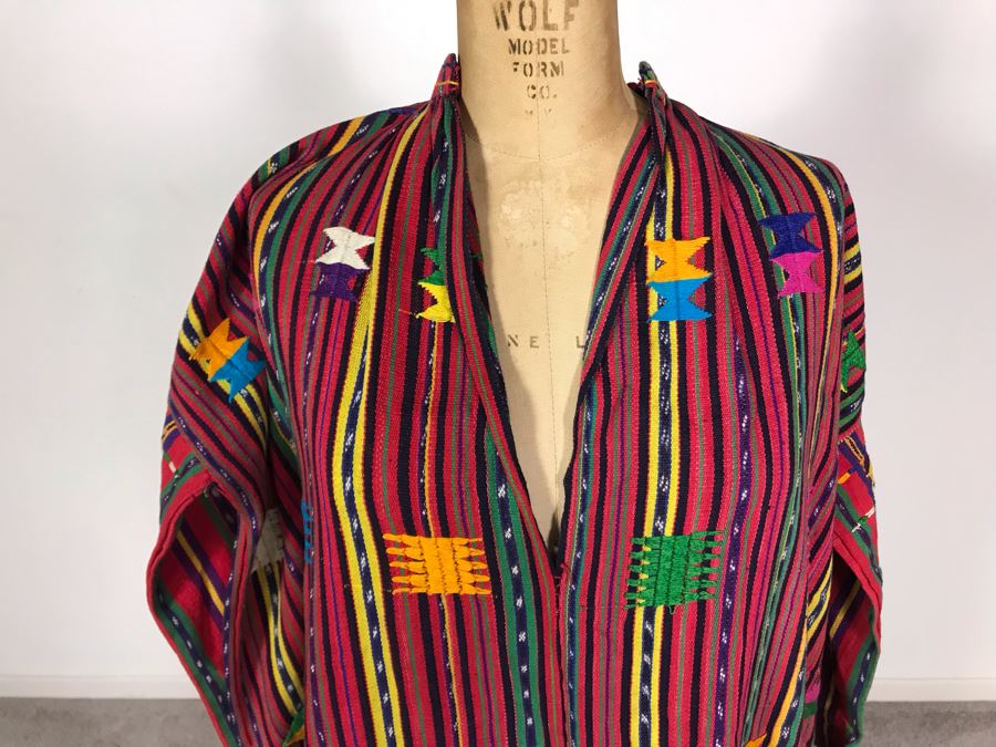 Handmade Guatemalan / Columbian Textile Jacket (JUST ADDED) [Photo 4]