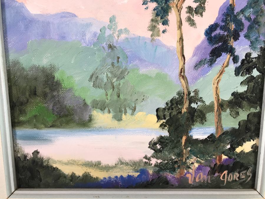 Alida Van Gores Original Plein Air Oil Painting Laguna Beach CA Artist 8 X 10 (JUST ADDED) [Photo 8]