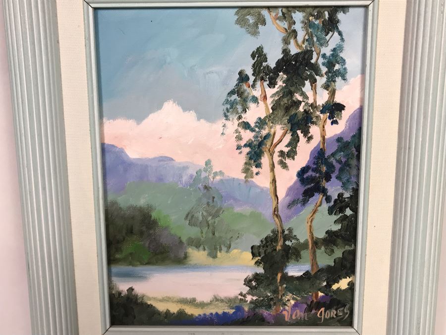 Alida Van Gores Original Plein Air Oil Painting Laguna Beach CA Artist 8 X 10 (JUST ADDED) [Photo 5]