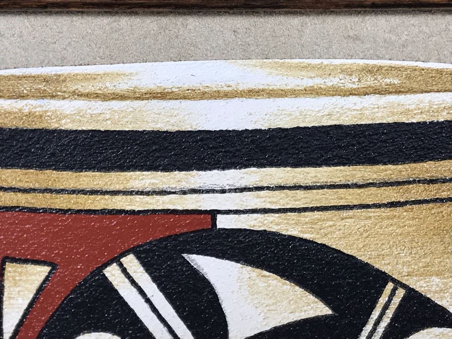 Erv Johnson Original Painting Hopi Native American Pottery From Albuquerque NM 7 X 5 (JUST ADDED) [Photo 7]