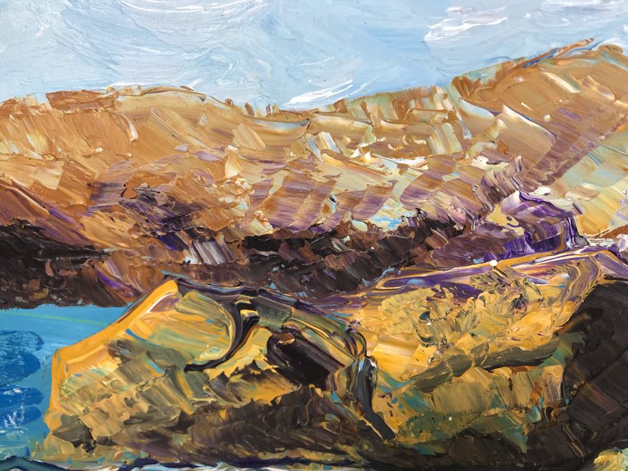 Anna Chrasta Original Impressionist Painting Of Golden Gate Bridge San Francisco 24 X 18 (JUST ADDED) [Photo 8]