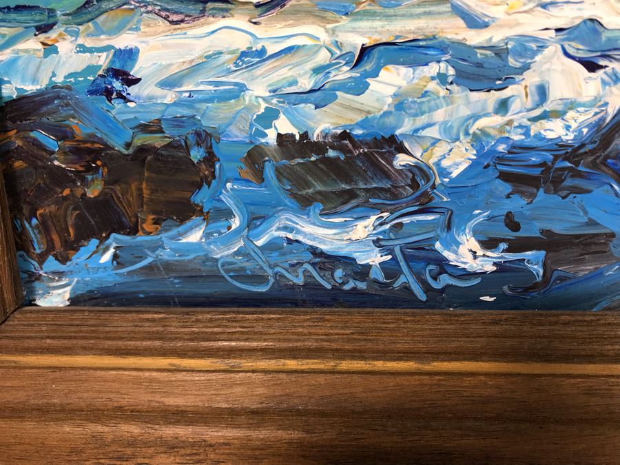 Anna Chrasta Original Impressionist Painting Of Golden Gate Bridge San Francisco 24 X 18 (JUST ADDED) [Photo 9]