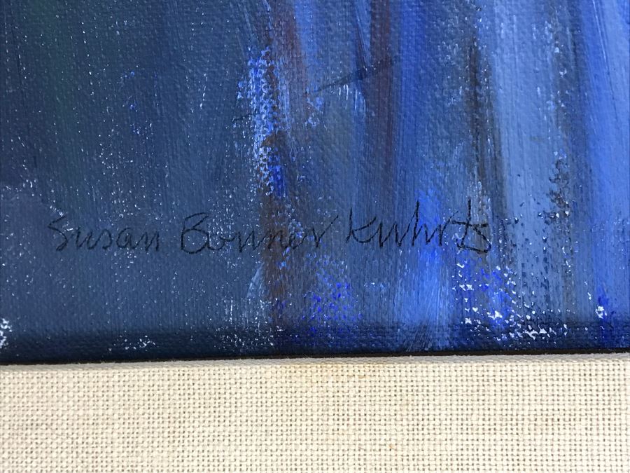 Susan Bonner K. Original Plein Air Painting Water Reflection 16 X 20 (JUST ADDED) [Photo 9]