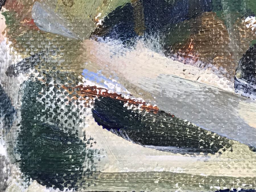 Susan Bonner K. Original Plein Air Painting Water Reflection 16 X 20 (JUST ADDED) [Photo 11]