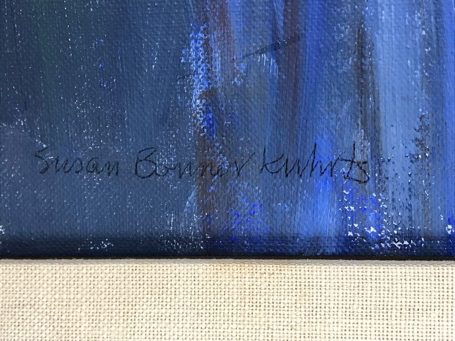 Susan Bonner K. Original Plein Air Painting Water Reflection 16 X 20 (JUST ADDED) [Photo 10]