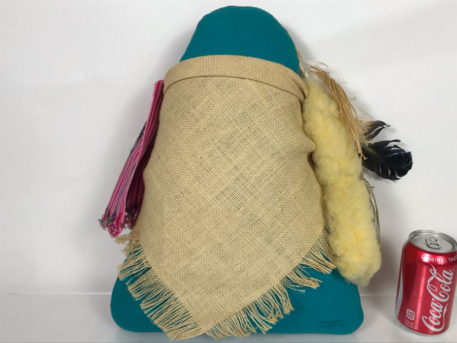 Signed Native American (Navajo) Wini Doll by Sue Malinski Handmade 16W X 9D X 16H (JUST ADDED) [Photo 12]