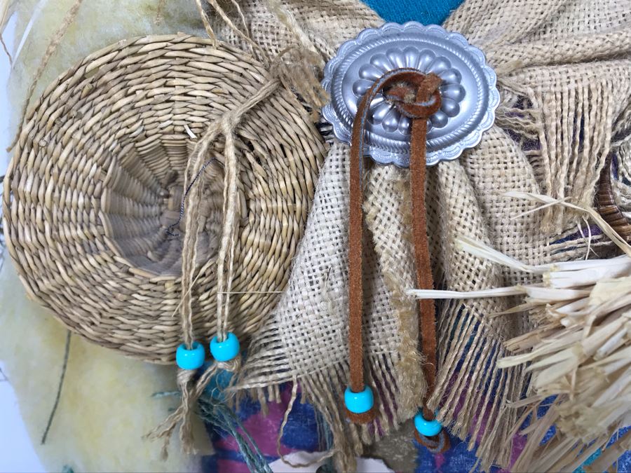 Signed Native American (Navajo) Wini Doll by Sue Malinski Handmade 16W X 9D X 16H (JUST ADDED) [Photo 6]