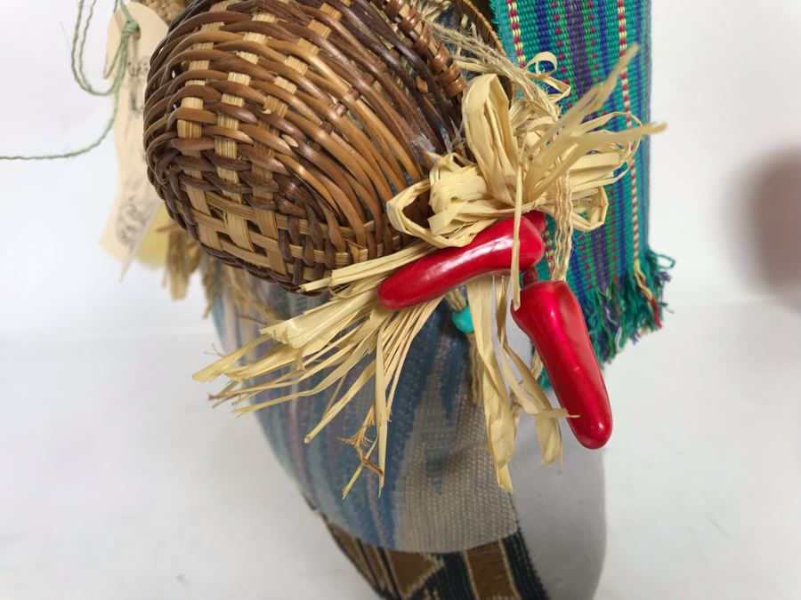 Signed Native American (Navajo) Wini Doll by Sue Malinski Handmade 17W X 10D X 15H (JUST ADDED) [Photo 12]