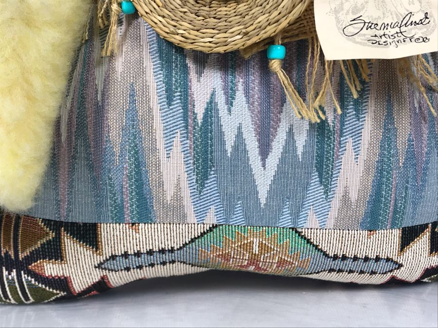 Signed Native American (Navajo) Wini Doll by Sue Malinski Handmade 17W X 10D X 15H (JUST ADDED) [Photo 9]