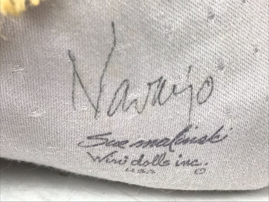 Signed Native American (Navajo) Wini Doll by Sue Malinski Handmade 17W X 10D X 15H (JUST ADDED) [Photo 16]