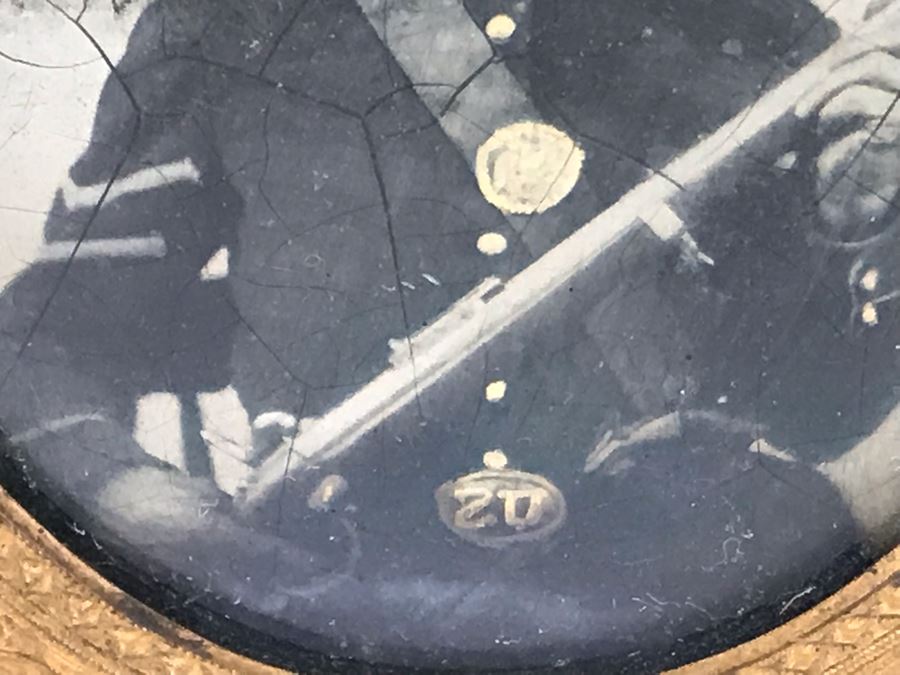 Civil War Era Soldier Old Daguerreotype Photograph With Ornate Case 3.25 X 3.75 (JUST ADDED) [Photo 10]