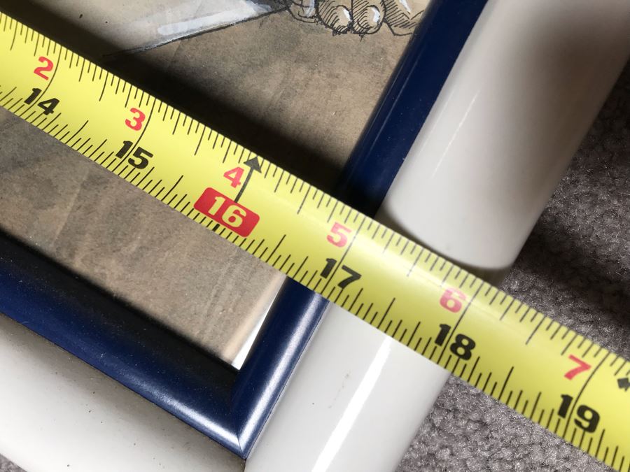 John Lincoln Original Drawing Of Sitting Clown Signed 16.5W X 21.5H (JUST ADDED) [Photo 11]