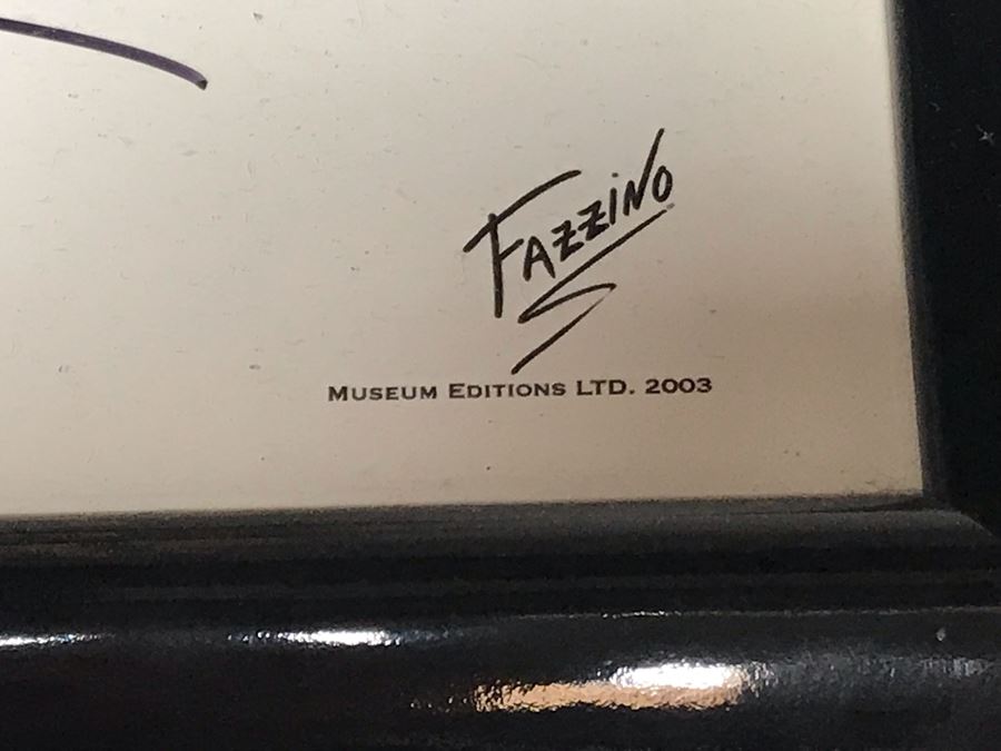 Signed Charles Fazzino Print Super Bowl XXXVII San Diego, CA 2003 19W X 25H (JUST ADDED) [Photo 9]