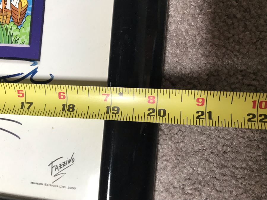 Signed Charles Fazzino Print Super Bowl XXXVII San Diego, CA 2003 19W X 25H (JUST ADDED) [Photo 10]