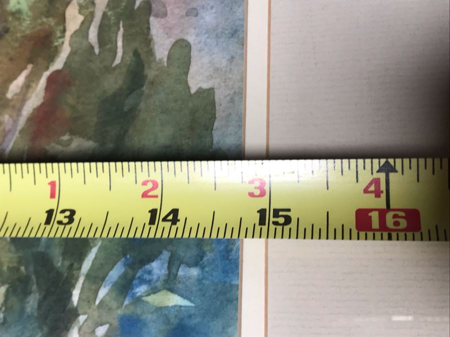 Gale Waddell Original Watercolor Plein Air Painting Titled Warm Light Albuquerque NM Artist 15W X 10.5H (JUST ADDED) [Photo 12]