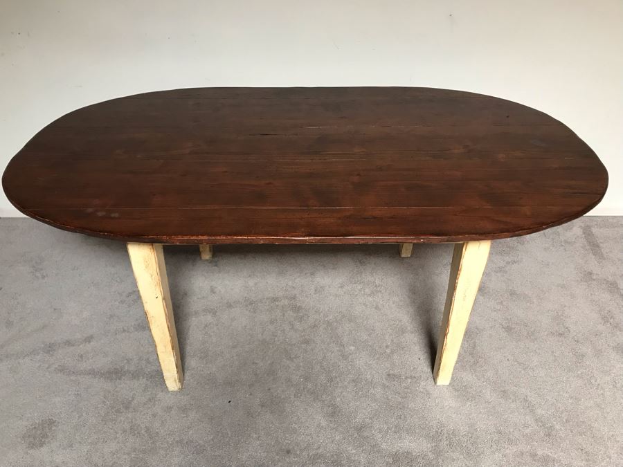 Vintage Farm Style Table 72W X 42D X 30H (JUST ADDED) [Photo 3]