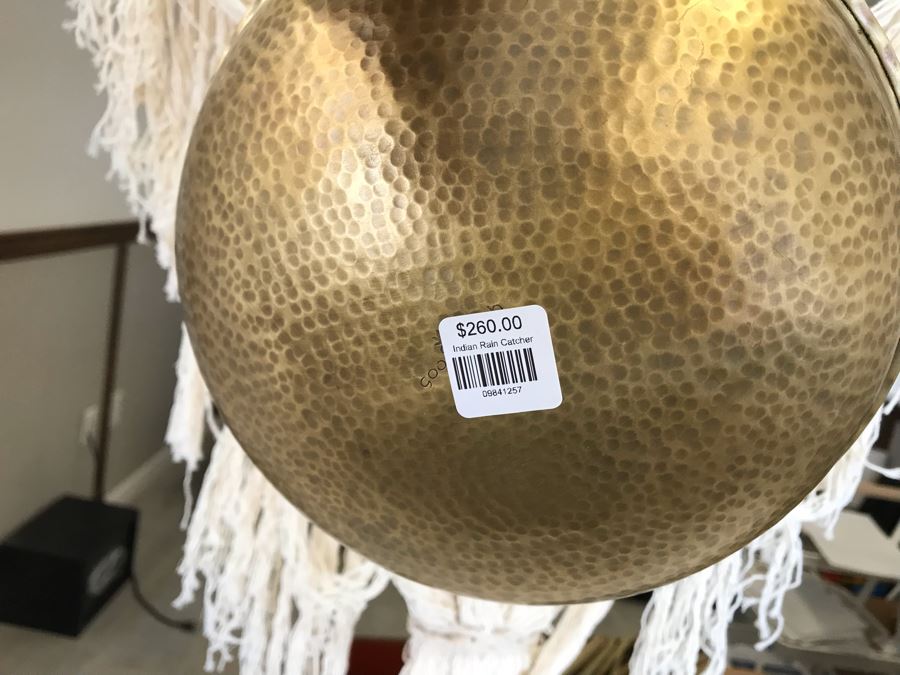 Brass Indian Rain Catcher 9W X 36H Retails $260 [Photo 5]