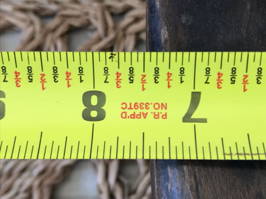 Pair Of Handmade Wooden Stools 12W X 7D X 7H Retails $196 [Photo 14]