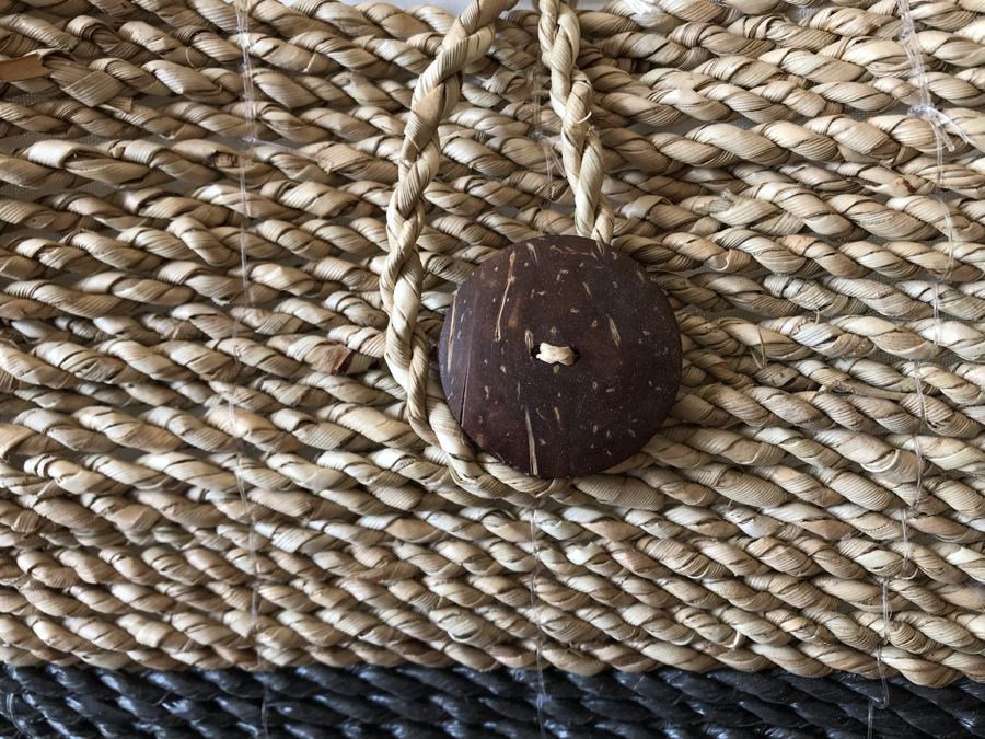 Bali Beach Basket Handbag 21W Retails $78 [Photo 3]