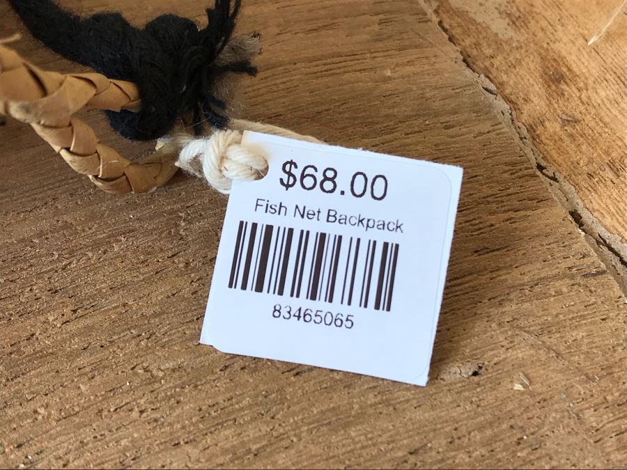 Fish Net Backpack Retails $68 [Photo 6]