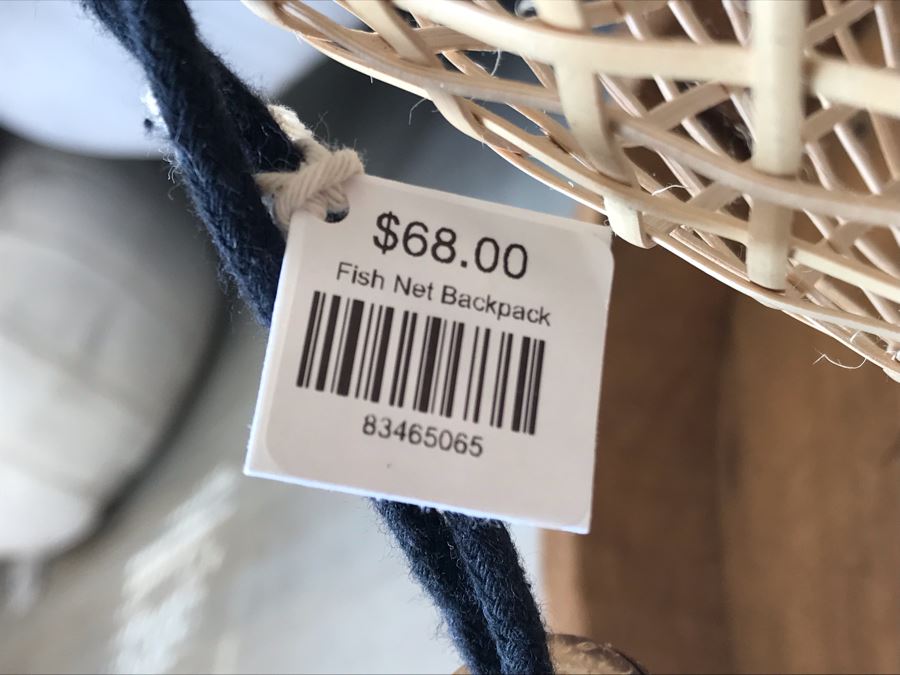 Fish Net Backpack Retails $68 [Photo 6]