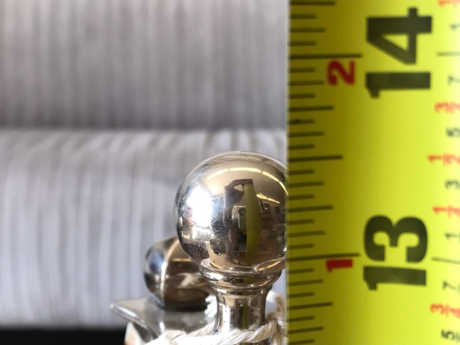 Editor's Chrome Rack Desk Set With Magnifying Glass, Letter Opener, Bottle Opener 13.5H Retails $129 [Photo 14]