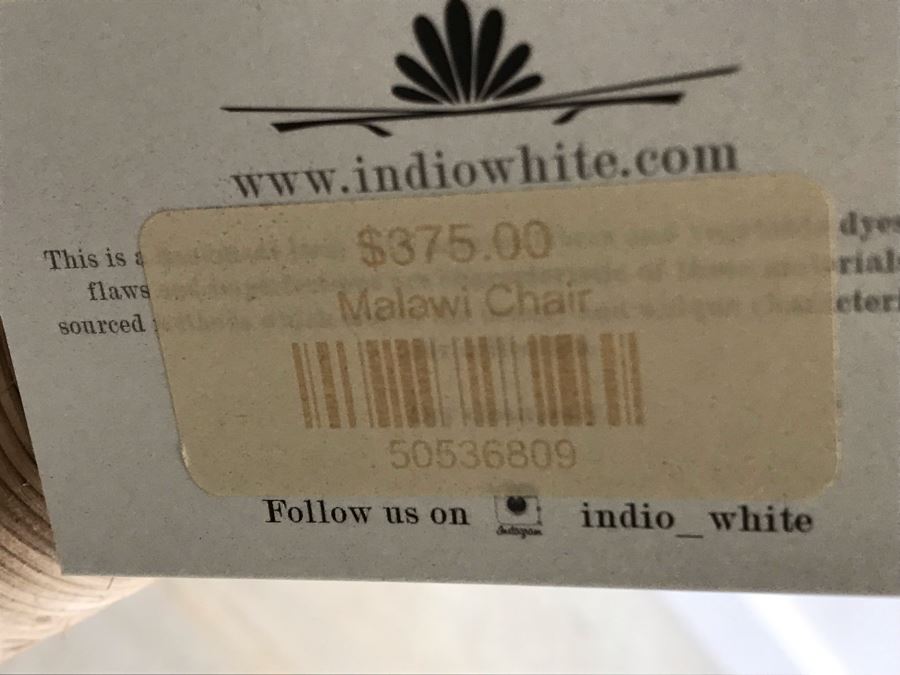 Malawi Chair Retails $375 [Photo 5]