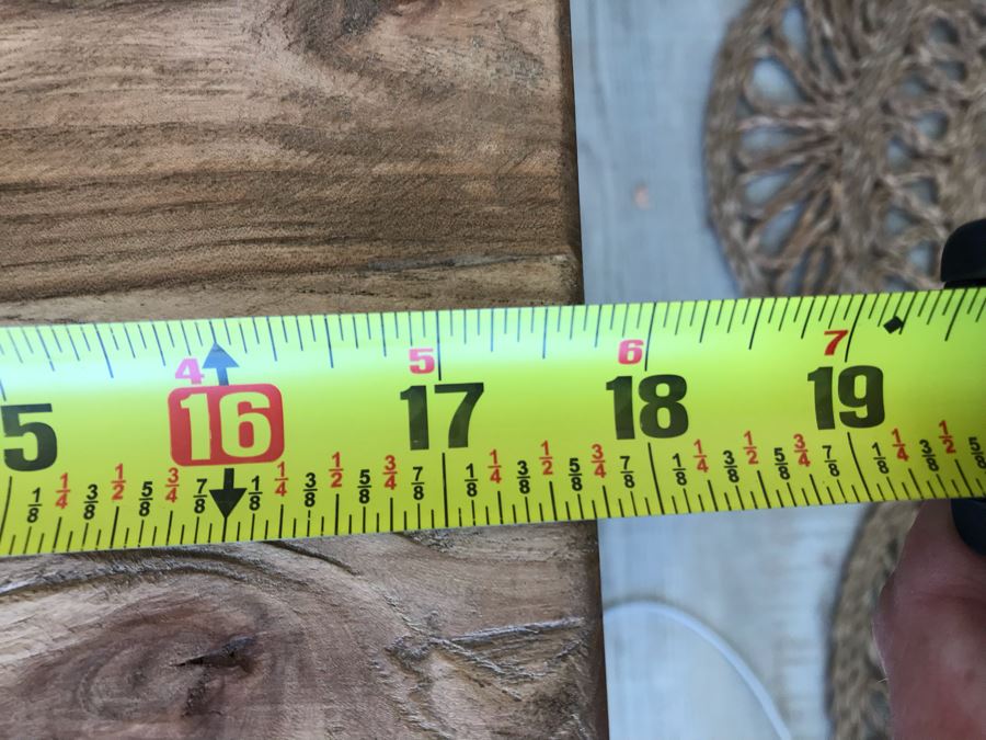 Set Of (4) Primitive Stools 18W X 8D X 19H Retails $474 [Photo 16]