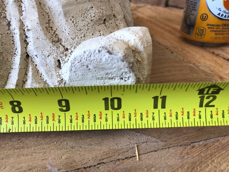 Carved Wooden Pillar Base 11W X 3.5H Retails $110 [Photo 7]