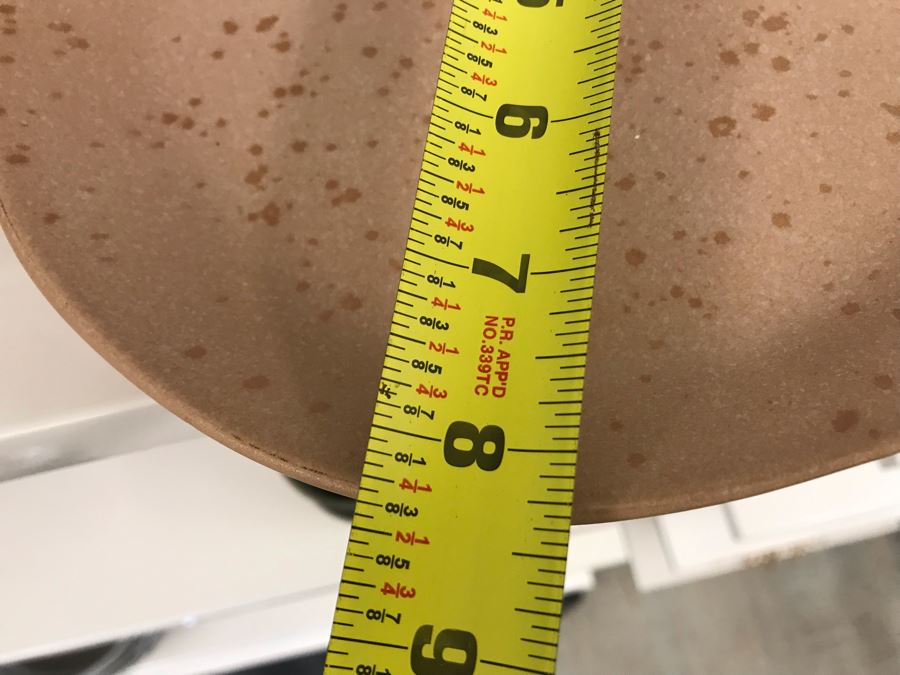 (8) B&B Grey Dinner Plates And (8) B&B Salmon Salad Plates Retails $336 [Photo 7]