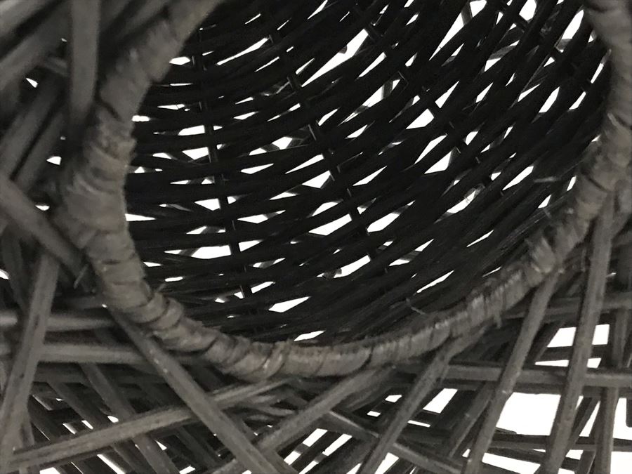 Pair Of Baby Urchin Hanging Light Fixtures Tealight Holder Black 13W X 9H Retails $56 [Photo 9]