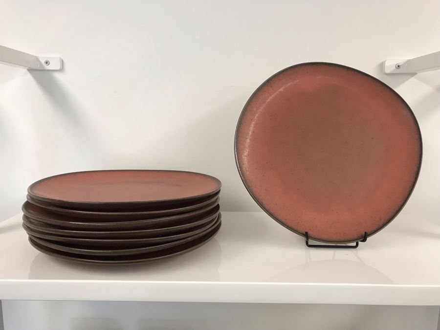 Set Of (8) B&B Terra 11' Dinner Plates Retails $240 [Photo 3]