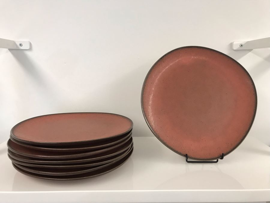 Set Of (8) B&B Terra 11' Dinner Plates Retails $240 [Photo 2]