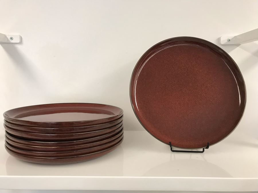 Set Of (8) B&B Cherry 10.5' Dinner Plates $240 [Photo 2]