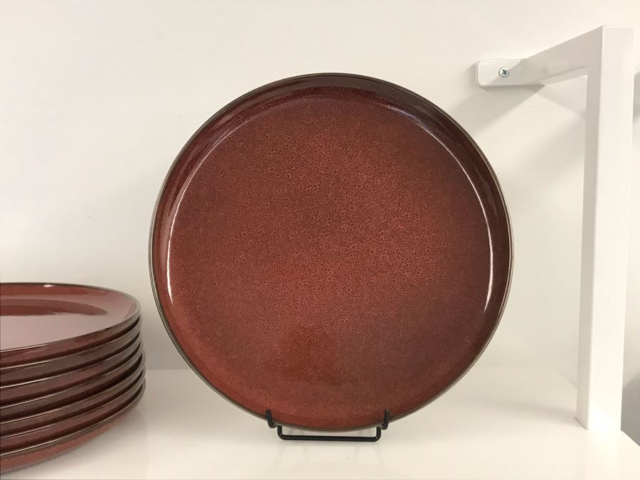 Set Of (8) B&B Cherry 10.5' Dinner Plates $240 [Photo 4]