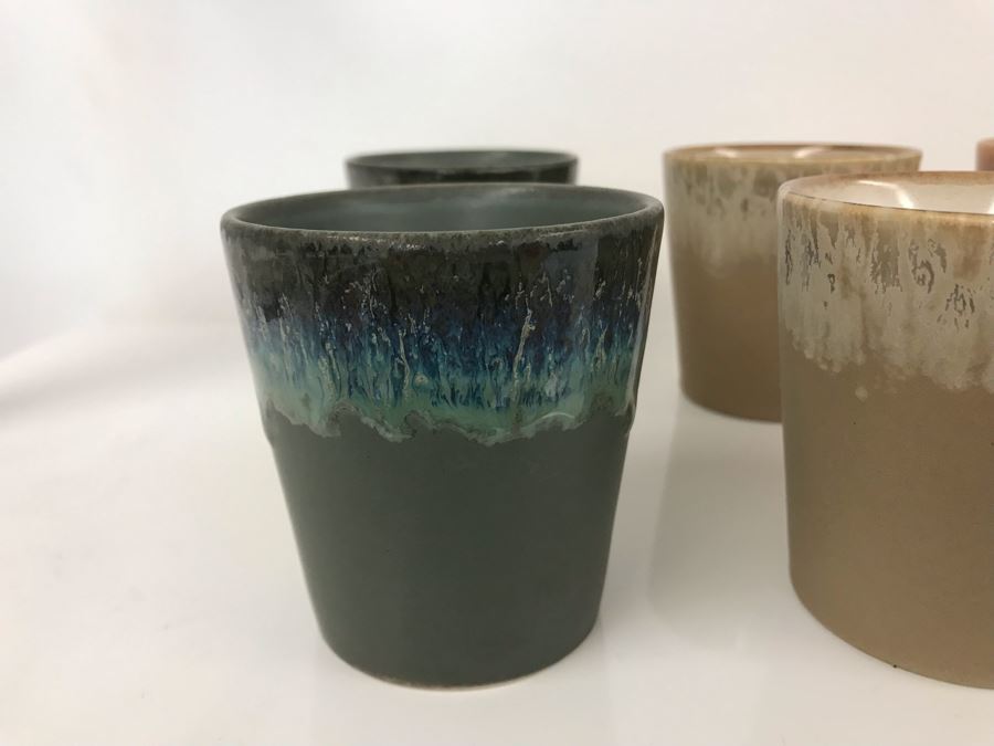 Set Of (8) 80s Ceramic Mugs 3R X 3H Retails $80 [Photo 6]
