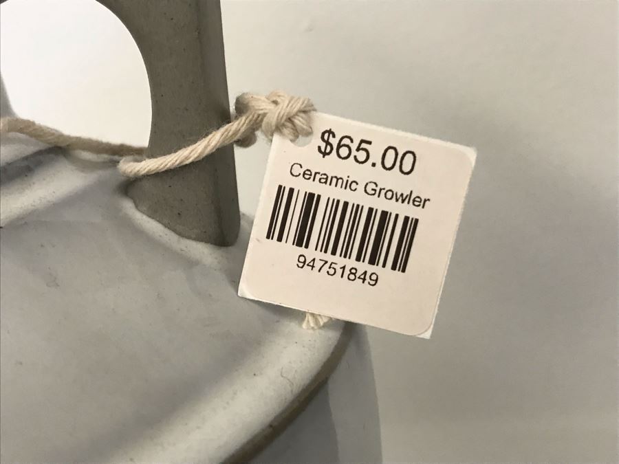 HK Living Stoneware 10H Jug And Roost Ceramic Growler 6W X 8H Retails $130 [Photo 7]