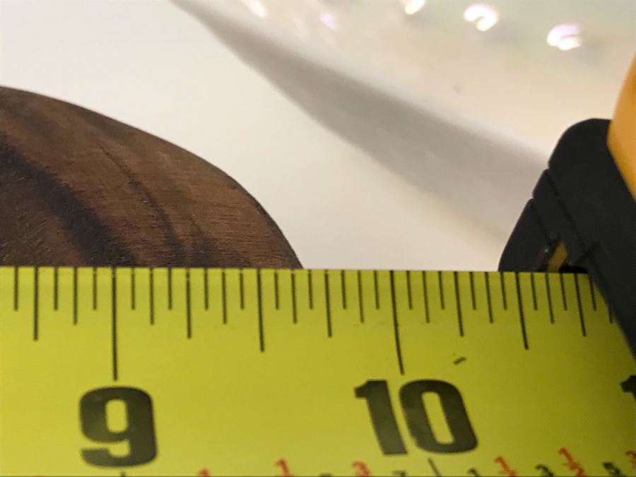 Pair Of Abolone Shell Bowls 12W X 6D And Hand Carved Wooden Bowl 10W X 6D Filled With Natural Shells Retails $120 [Photo 11]