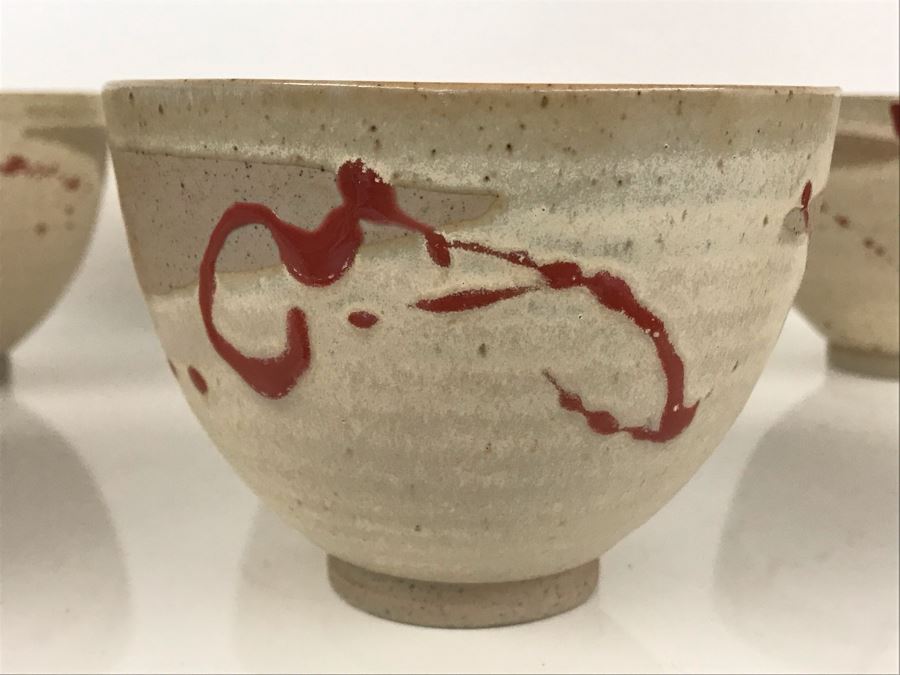 Set Of (8) Kyoto Spatter Bowls Cups 4W X 3H Retails $144 [Photo 5]